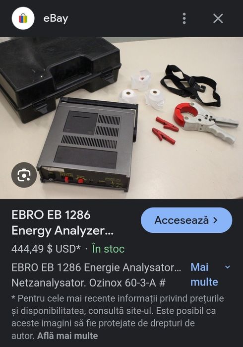 EBRO EB 1286 Energy Analyzer Power Analyzer Multiple Meter EB1286