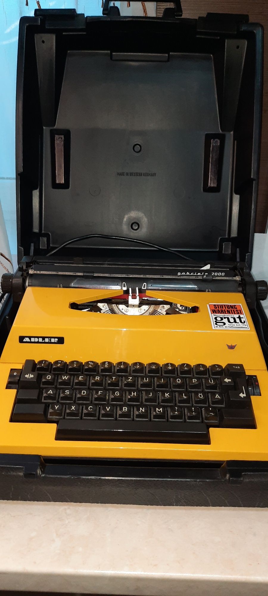 Mașină de scris Adler Gabrielle 2000 electric