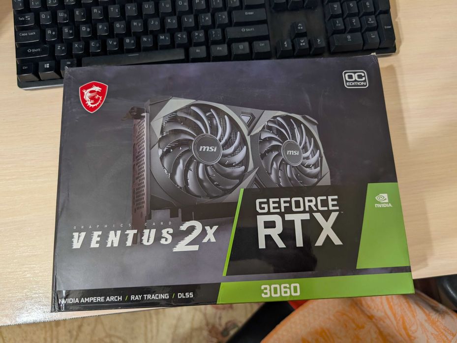 Nvidia RTX 3060 12G MSI Ventus 2x