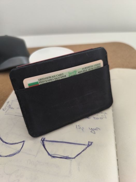 Ръчно изработени кожени портфейли и кардхолдери