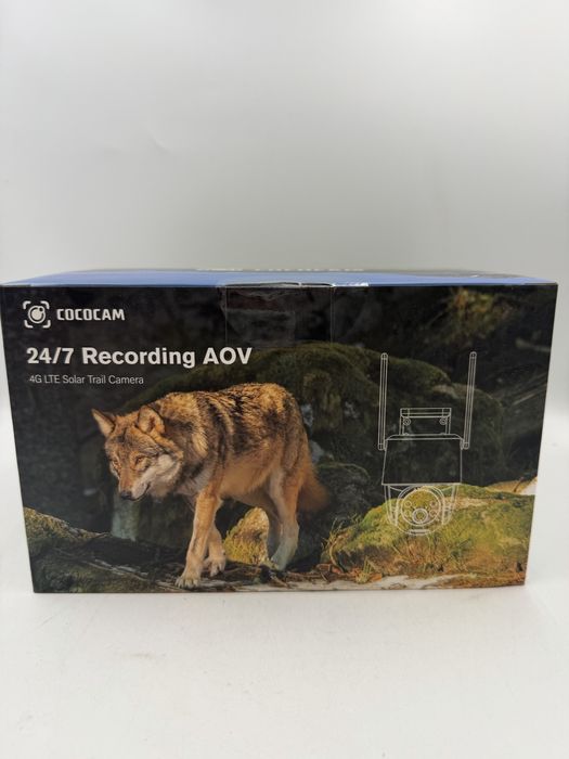 Camera De Vanatoare Cu Cartela Sim Si panou Solar Model Cococam nou