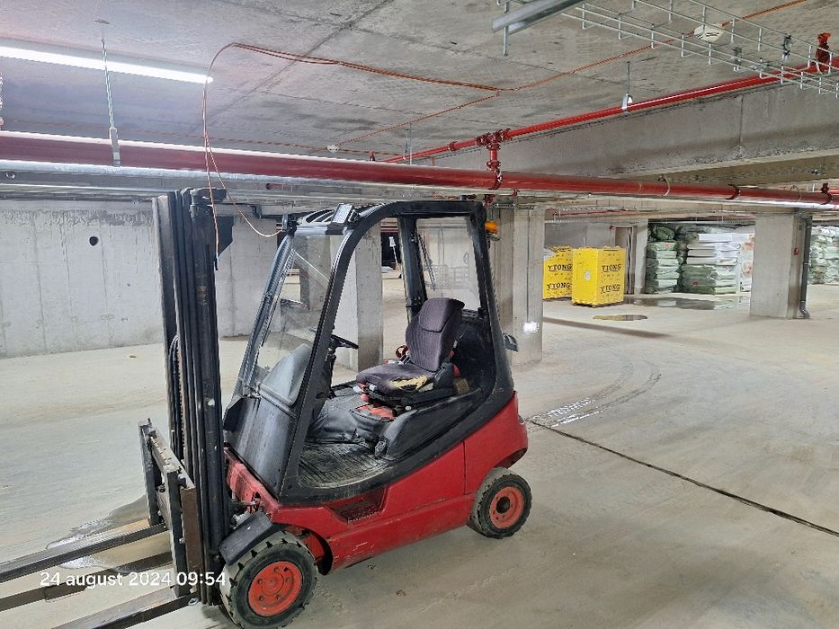 Închiriez stivuitor pentru lucrări in subsol parcări subterane