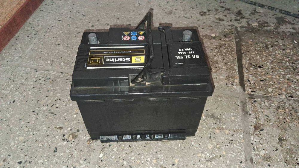 Акумулатор 55Ah работещ за автомобили до 1.6 кубика