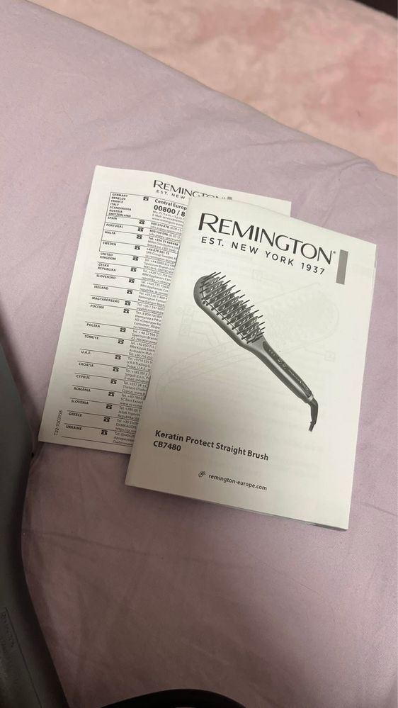 remington keratin protect straight brush