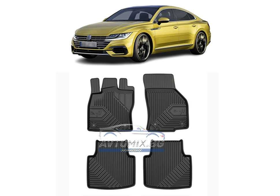 Гумени стелки зa VW Arteon след 2017 г., Модел No.77