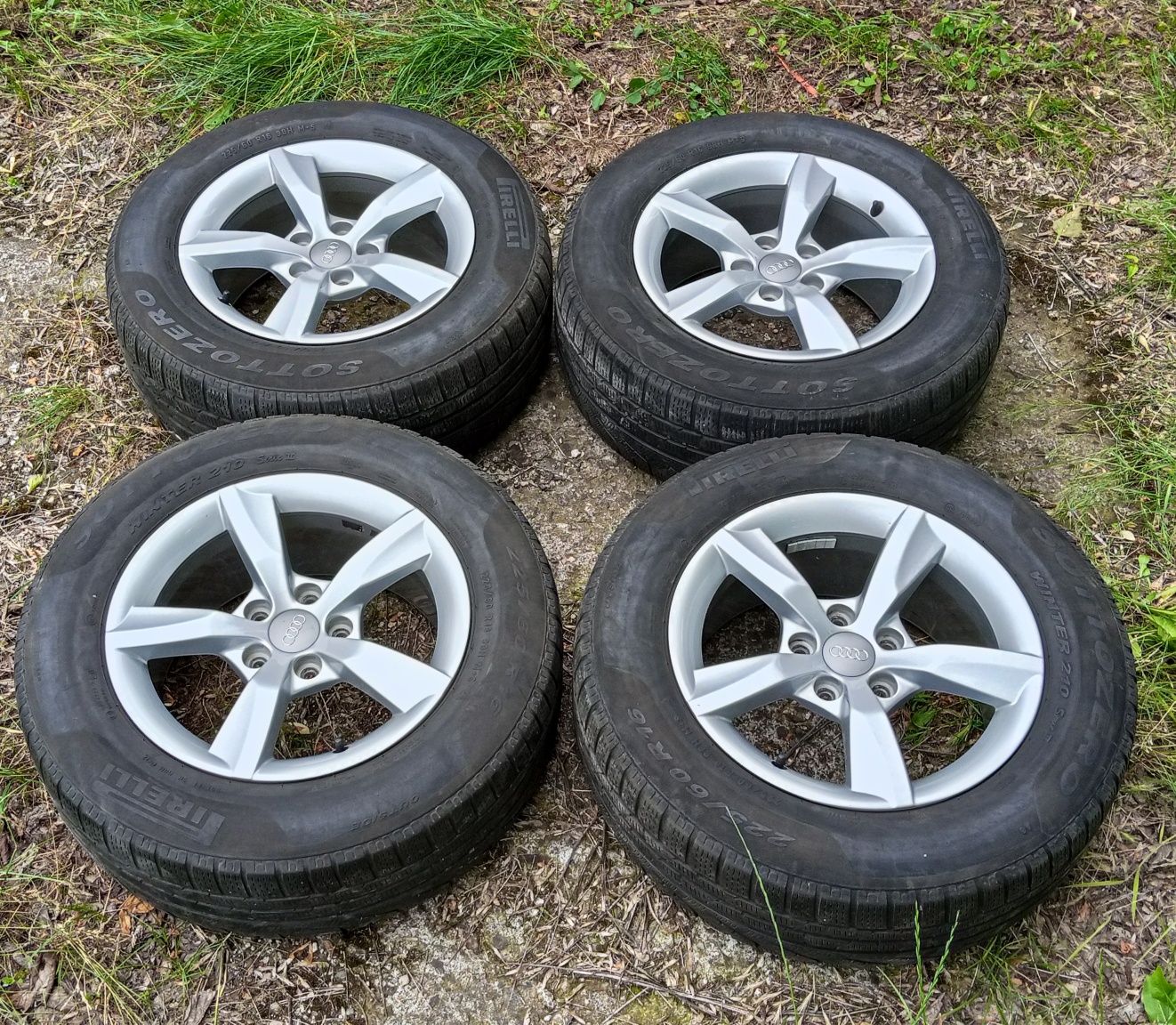 Audi A4 A5 A6 джанти с гуми 225/60/16 ет37