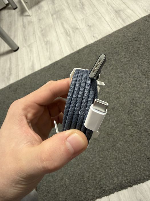 Cablu Apple USB-C la MagSafe 3 Cable (2m) - Silver