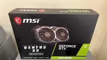 Продавам геймърска карта- GeForce GTX 1660 SUPER™ VENTUS XS OC