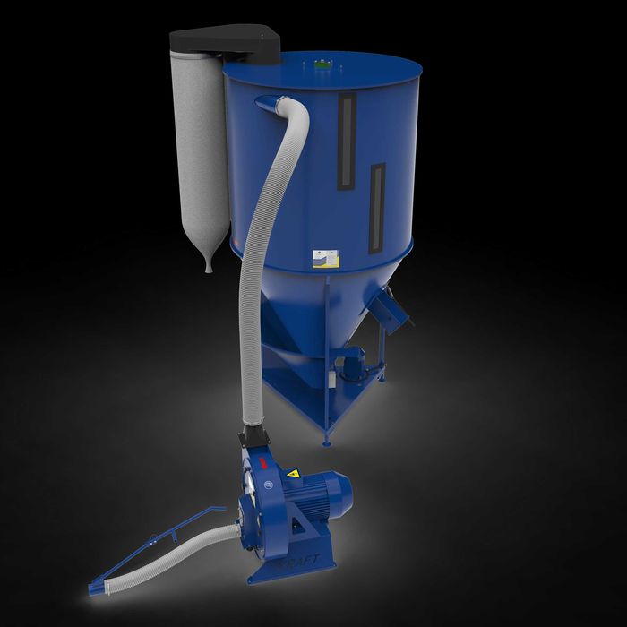 Amestecator furaje KS-2000, TMC, 2000 kg volum 3945 L Ucraina Garanție