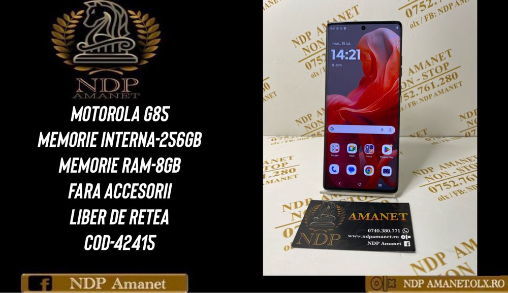 NDP Amanet Braila Motorola G85 256gb (42415)