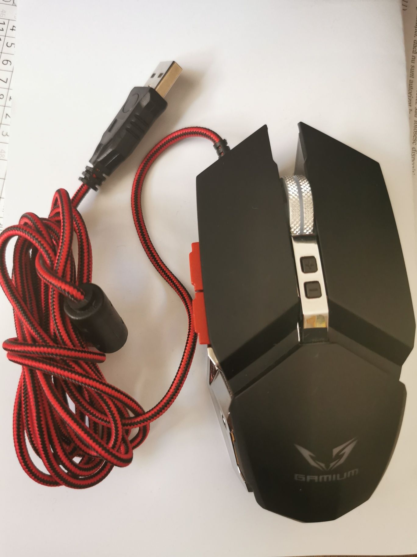 Mouse WE Gamium Metallic Gaming Max 6400 DPI