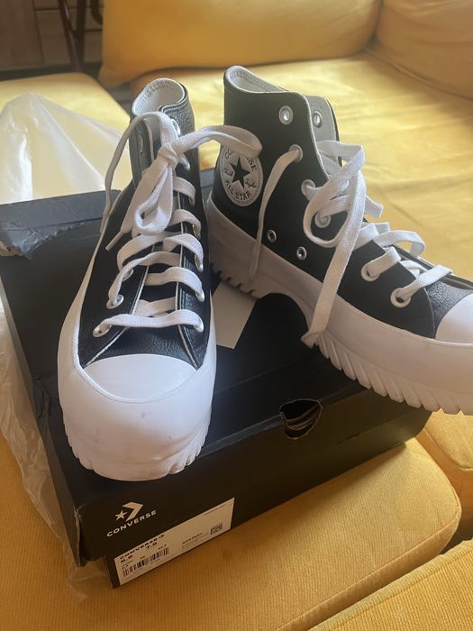 Кожени спортни обувки Converse