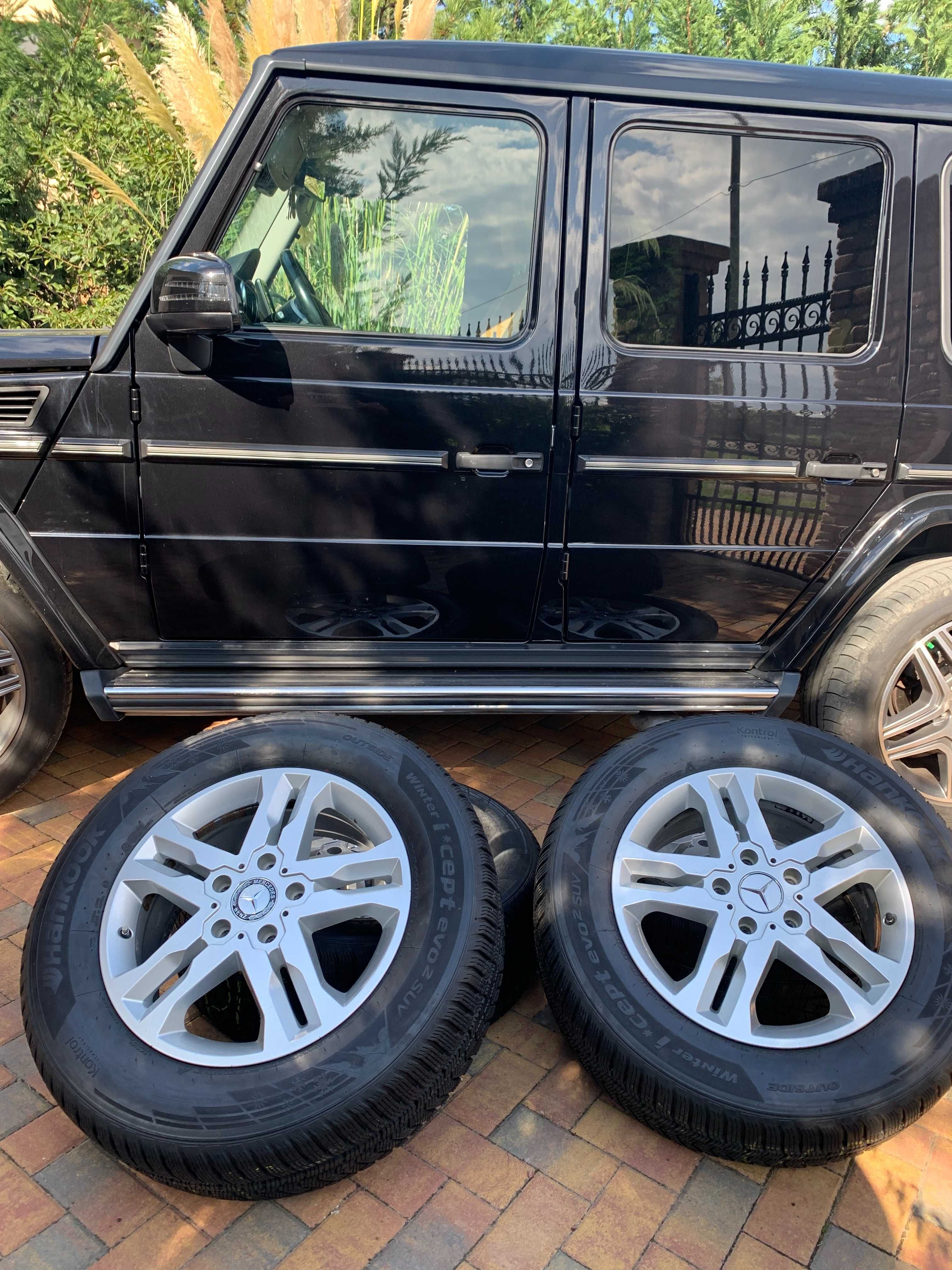 Jante Mercedes G-Class echipate cu anvelope  R18 Hankook IARNA!