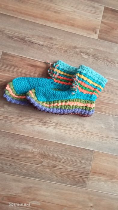 Носки вязаные  новые