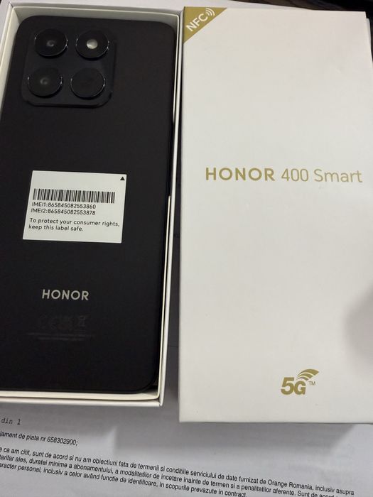 Honor 400 smart , 128/4 , nou, garantie/factura