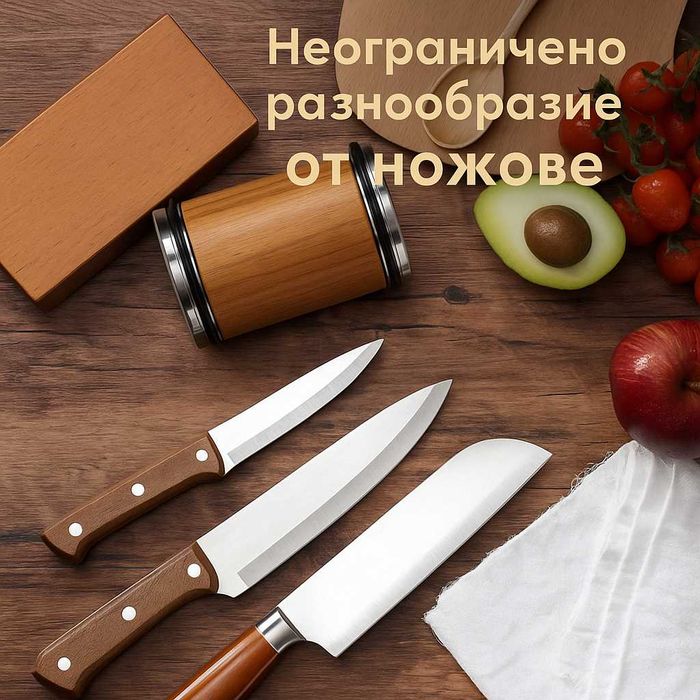 Точилo за ножове с магнитен държач