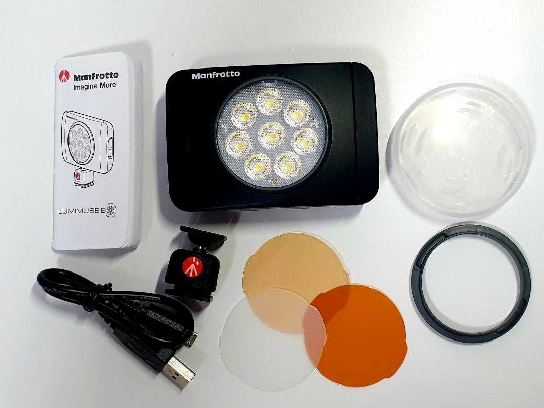 Lampa video LED Manfrotto Lumimuse 8 (NOUA)