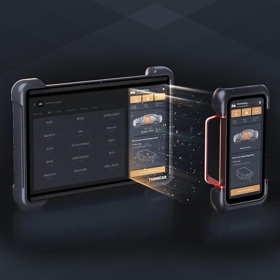 Thinktool expert 394 уред за автодиагностика, диагностика с 41 функции