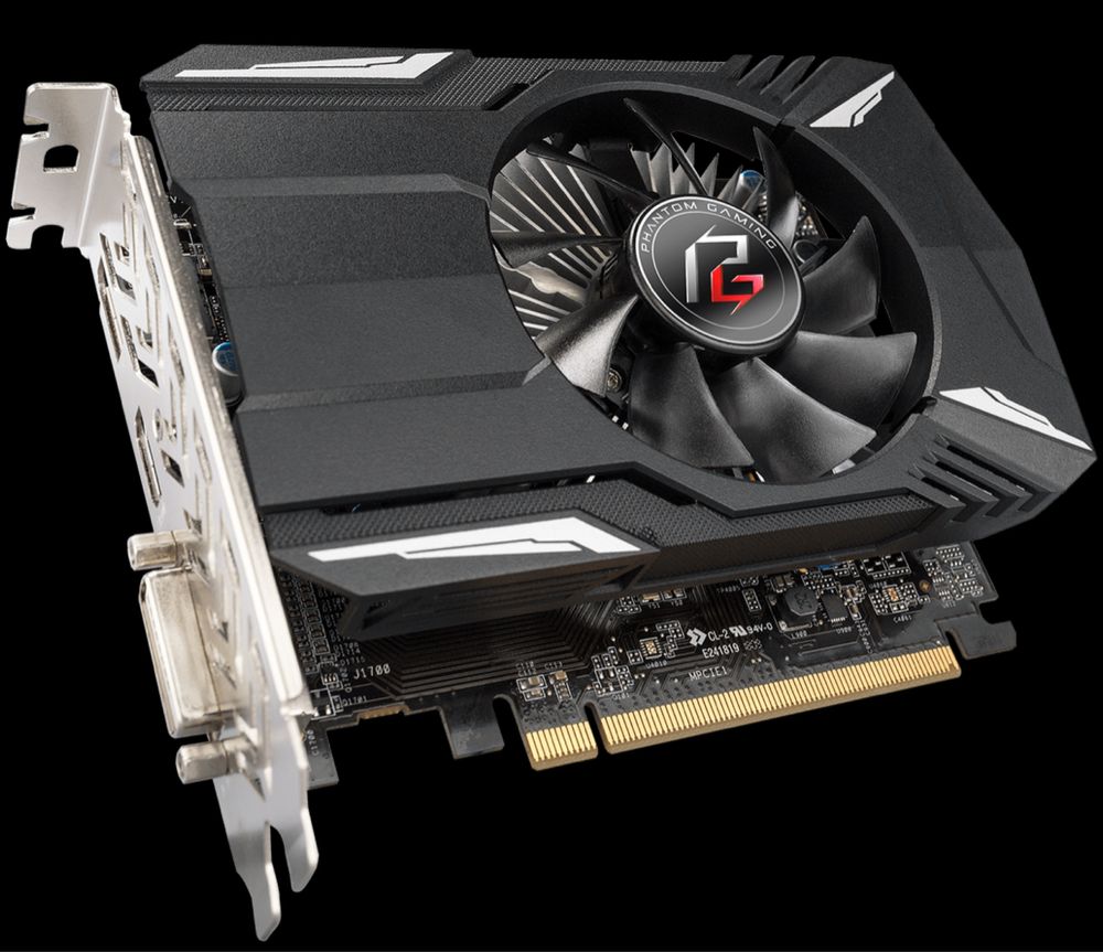 Видеокарта RX 550 ASRock Phantom Gaming