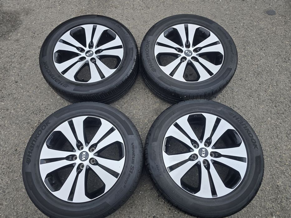 Jante Aliaj R18 + Anvelope Kia Sportage 235/55R18 Hankook 7mm