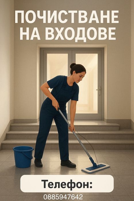 Почистване на входове гр. София - Обеля, Люлин, Надежда