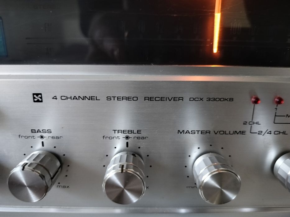 Raritate Sanyo DCX 3300KB amplituner quadro vintage 1974