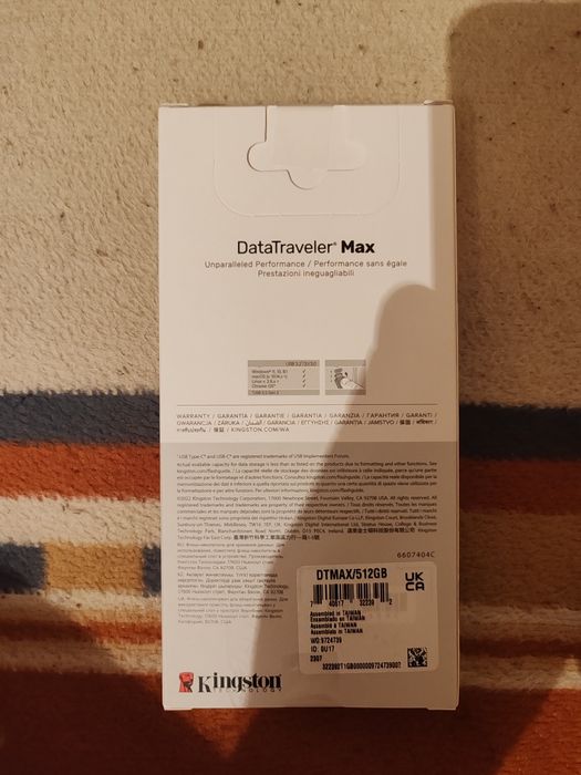 Memorie usb Kingston datatraveler Max 512 GB usb c