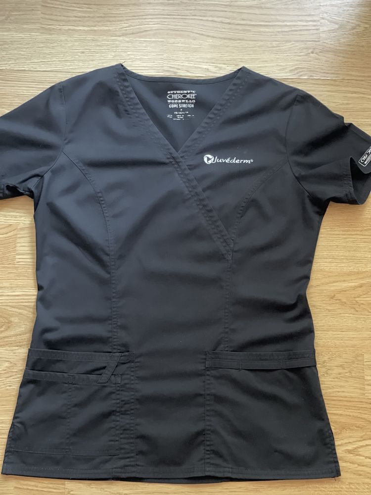 Bluza de uniforma medicala Cheroke - Navy si Negru - pentru femei