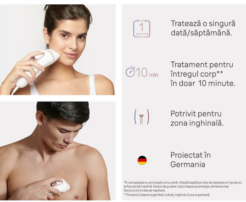 Epilator IPL Braun Skin iExpert Pro 7 Sigilat