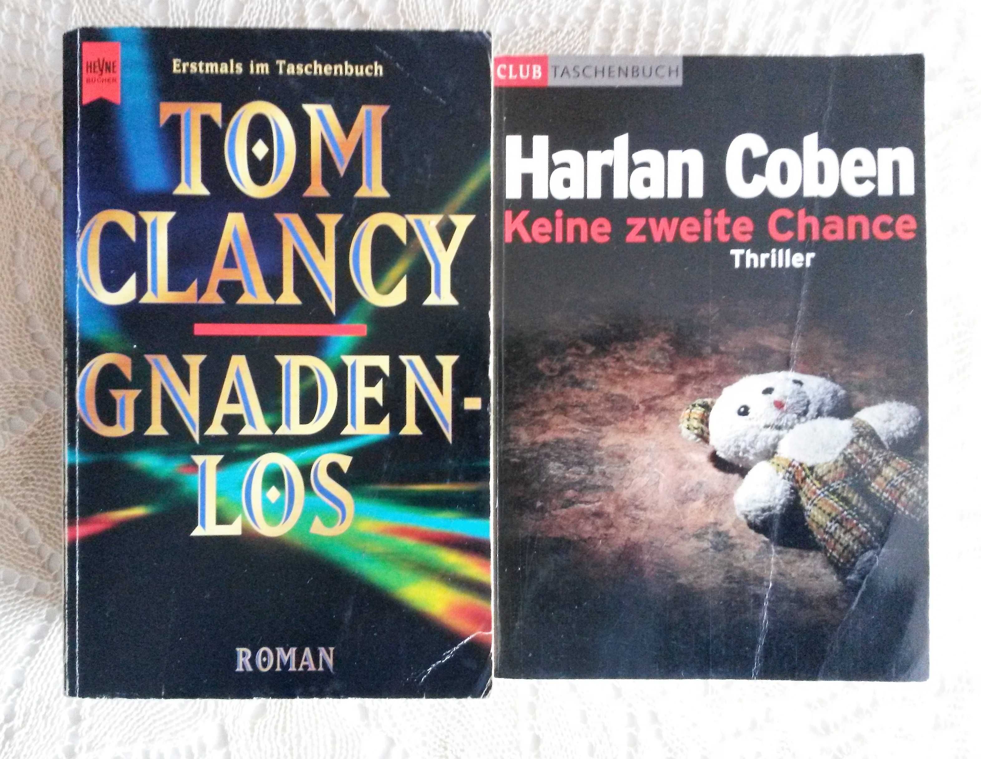 Harlan Coben, Dan Brown, Tom Clancy на немски
