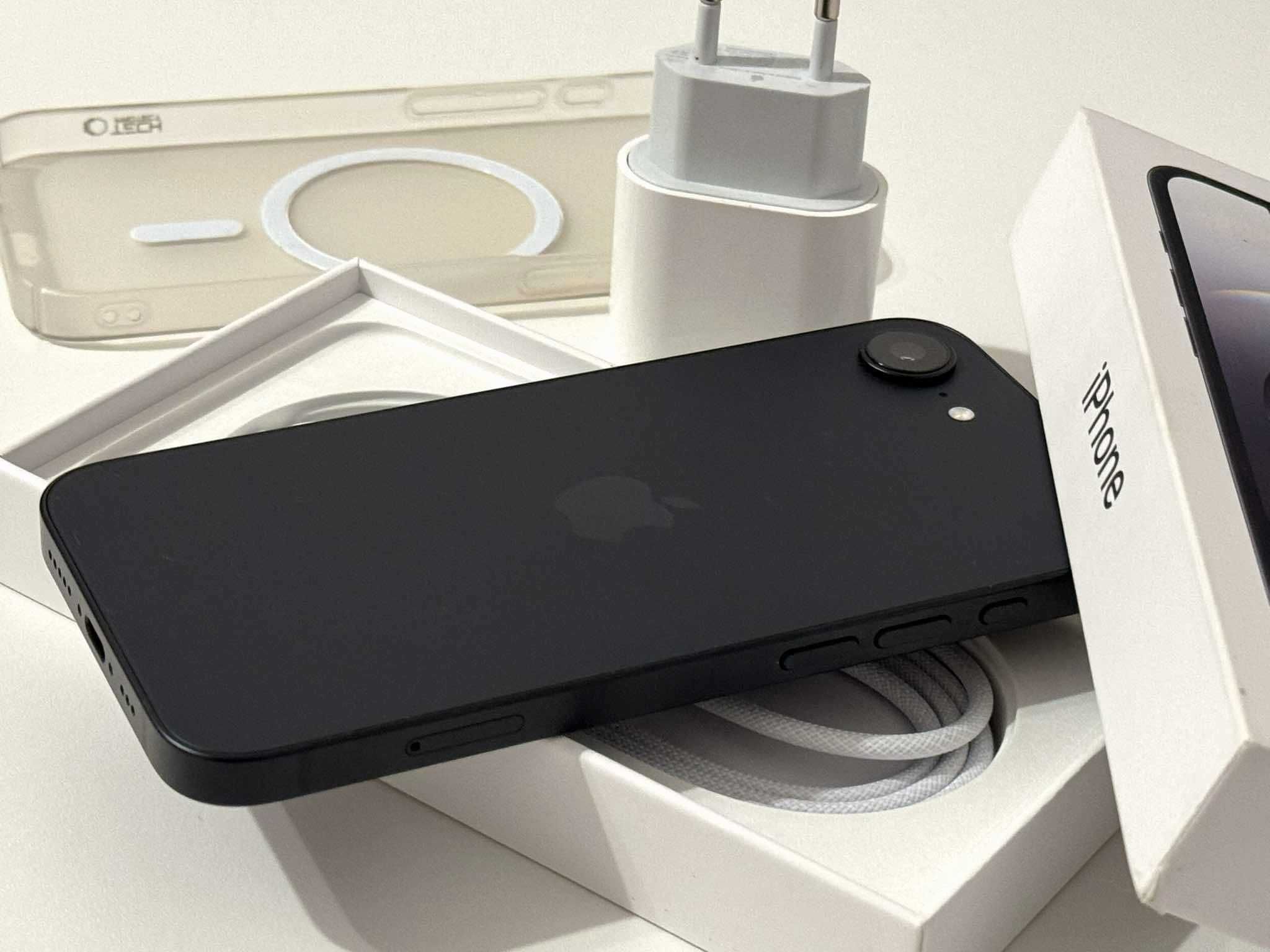 Бартер! НОВ! Гаранция 36м. iPhone 16e Black (Черен)