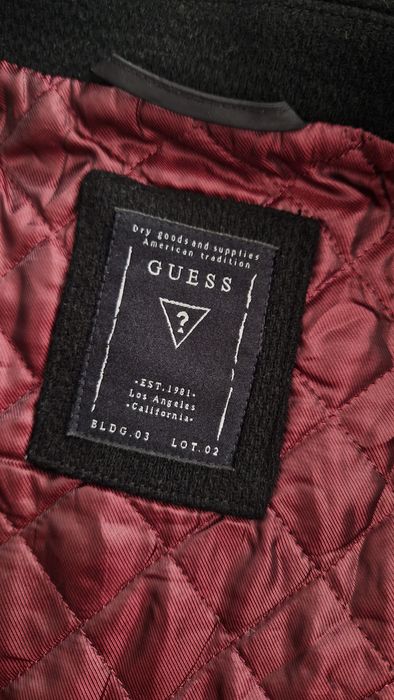 Palton lână Guess Man - L