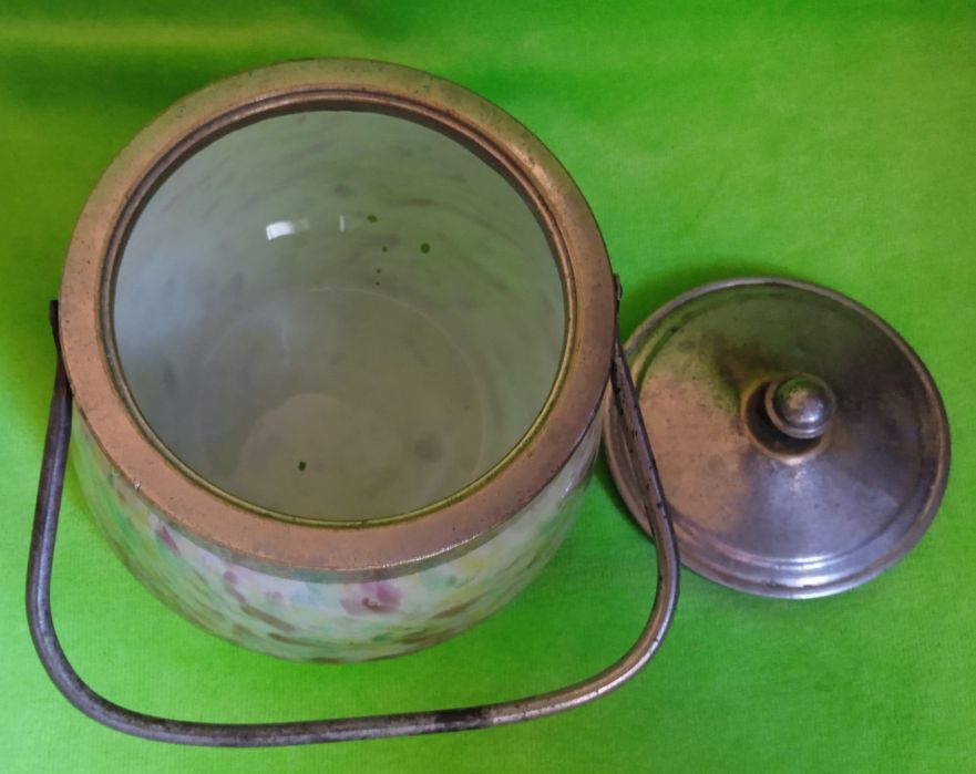 Сахарницы стекло/ мельхиор СССР середина ХХ в. Цена за 1 шт.