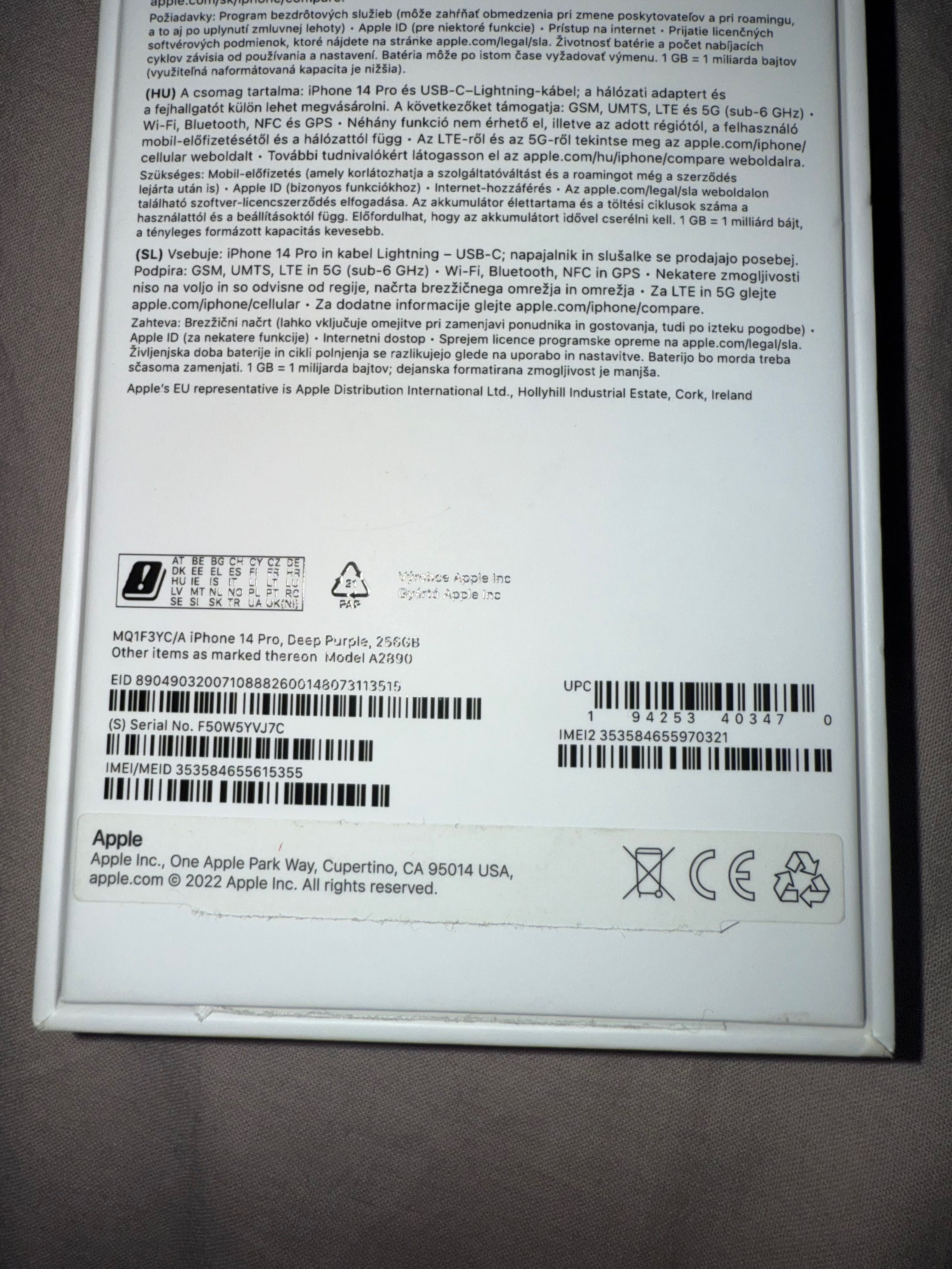 iphone14 pro 256 gb