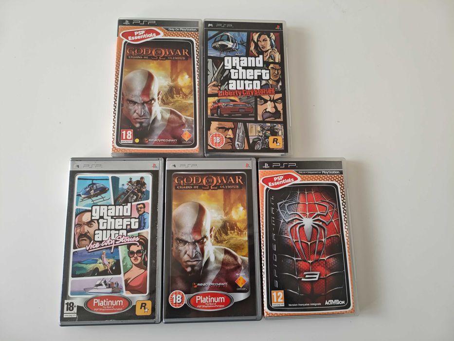 ТОП игри за PSP Playstation Portable - God of War , GTA , Spider Man