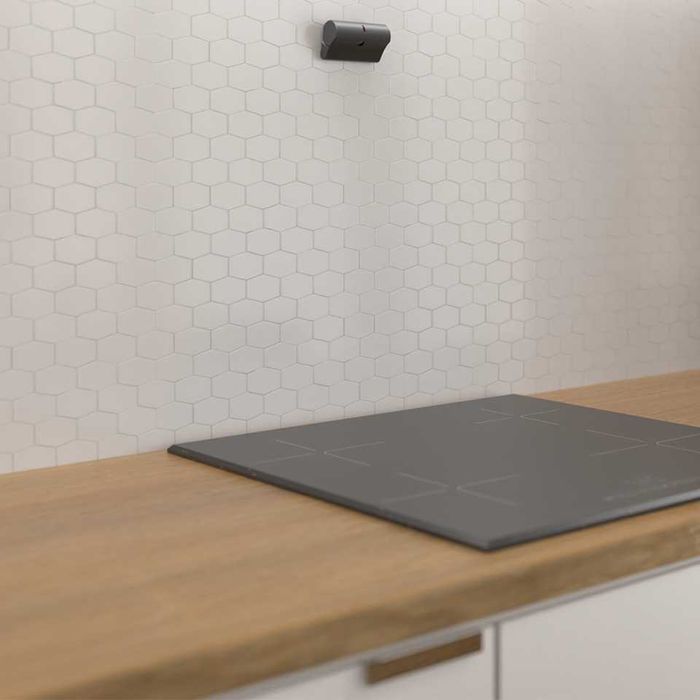 Monitor de gătit Namron zigbee cu senzor de perete negru