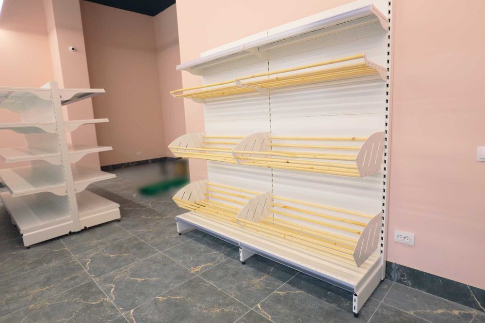 Торговое оборудование для магазина, стеллаж, прилавок витрина asto