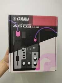 Mixer audio, Yamaha AG03 MK2, Live Streaming, Sigilat