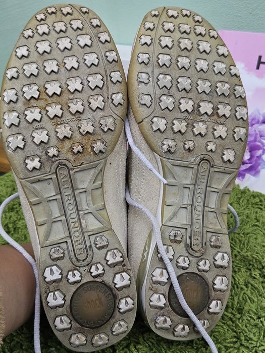 All Rounder немски кецове от кожа