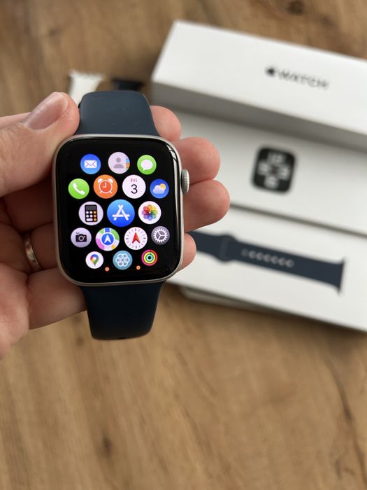 Apple watch SE2 ГАРАНЦИЯ 44мм cell, silver eSim