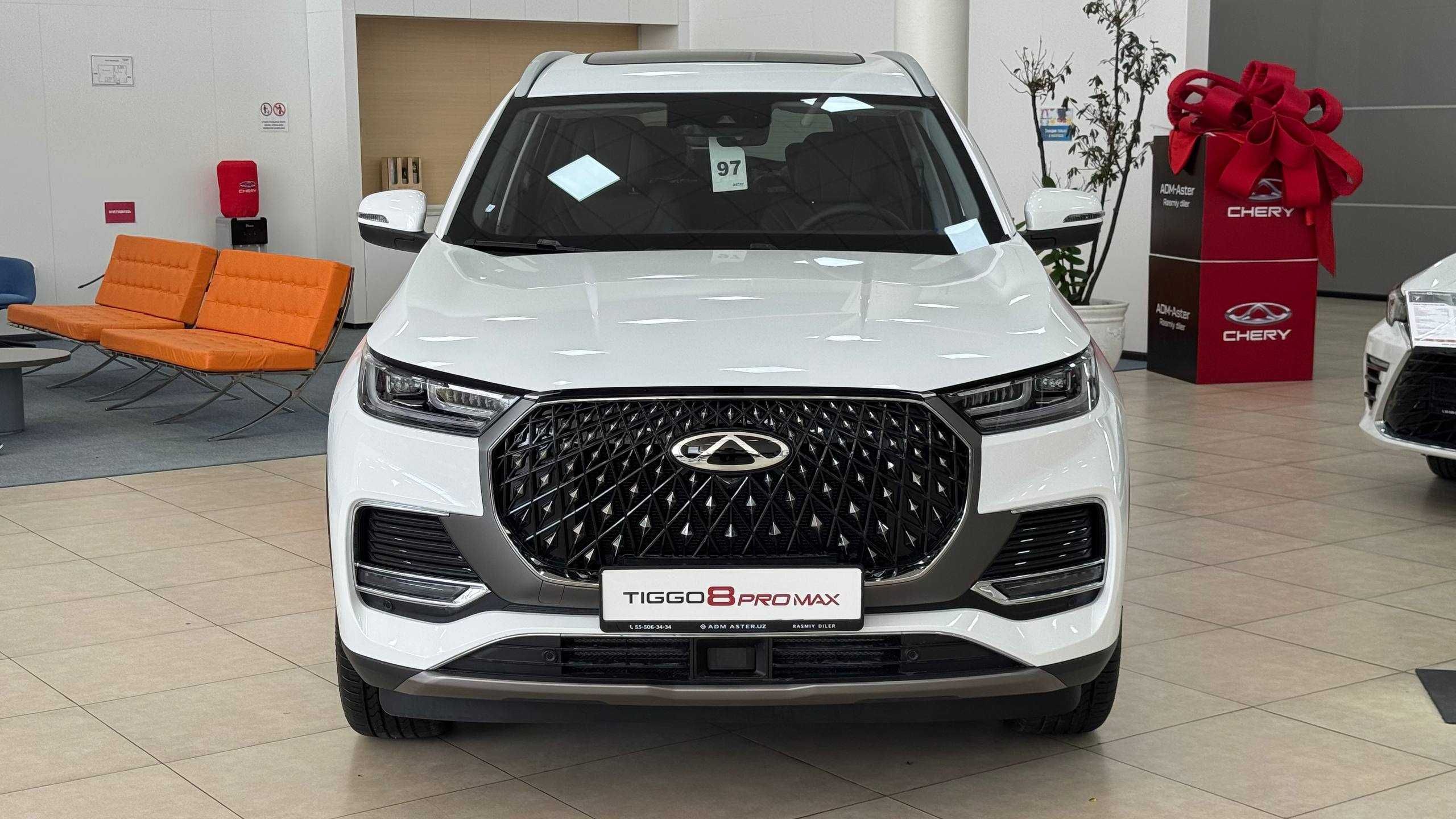 CHERY TIGGO 8 PRO MAX Samarqand Chopon Ota  ADM-ASTER avtosalonida