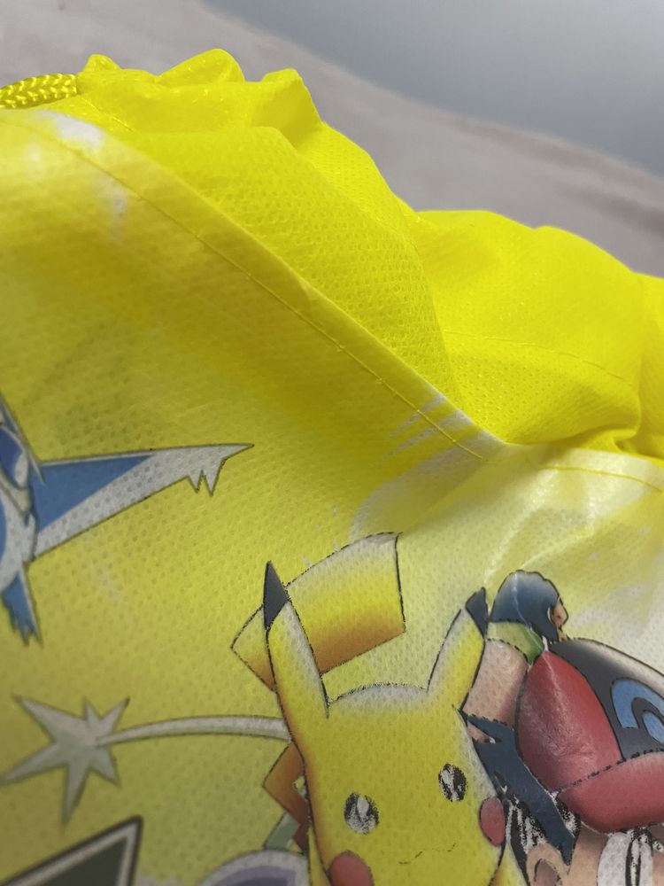 Rucsac nou pokemon saculet cu snur Pikachu 23 buc