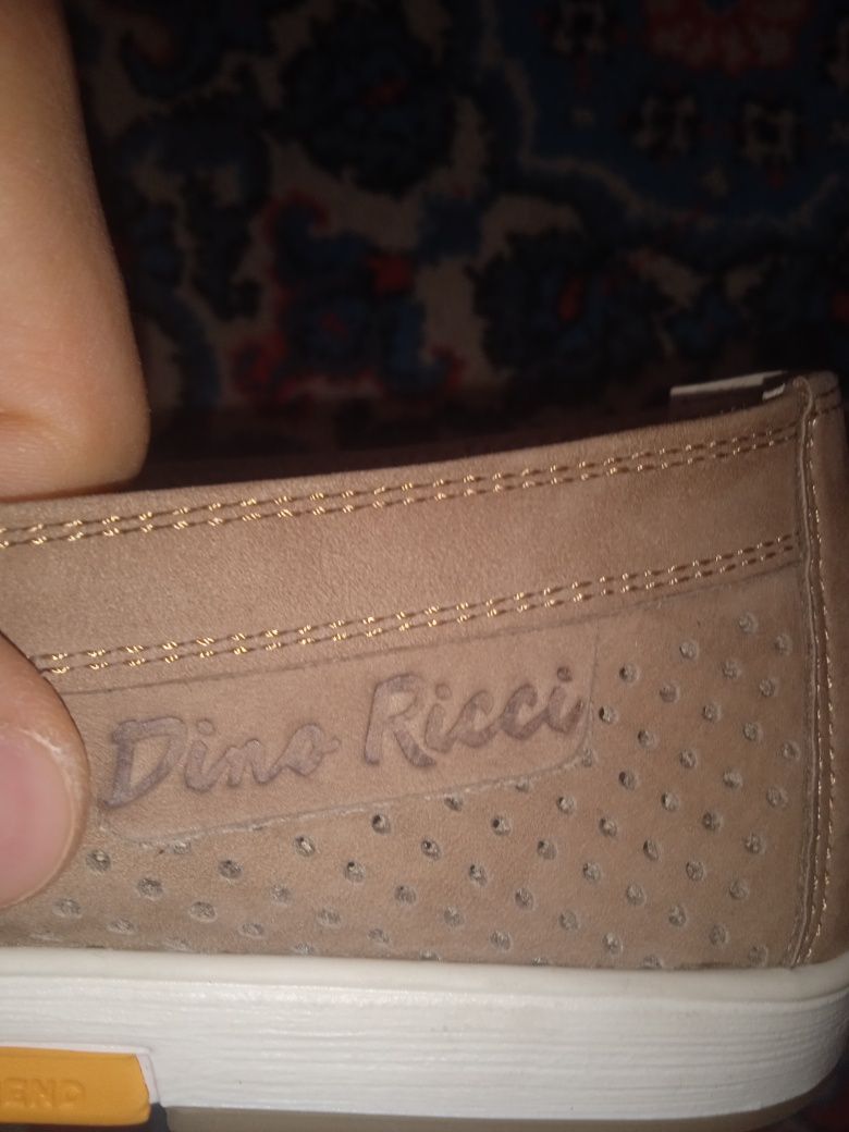 кожанные лоферы Dino Ricci limited collection