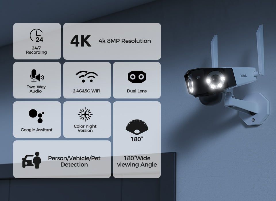Camera de supraveghere Reolink W730, WIFI rezolutie 8MP