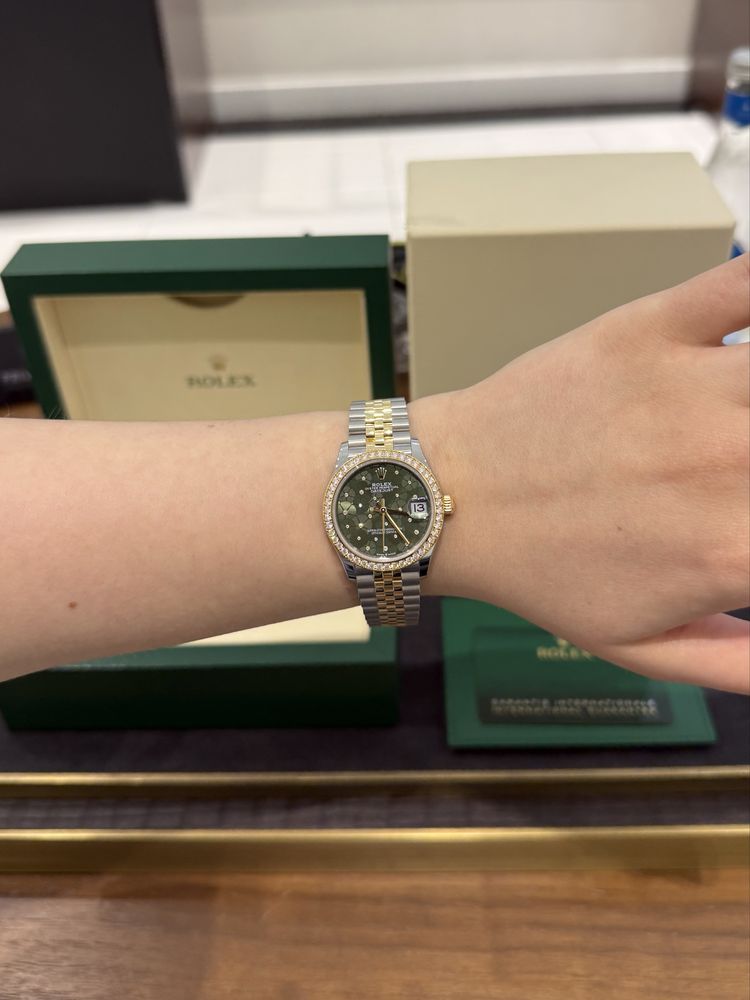 NEW Rolex Datejust 31mm Steel and Yellow Gold 278383rbr
