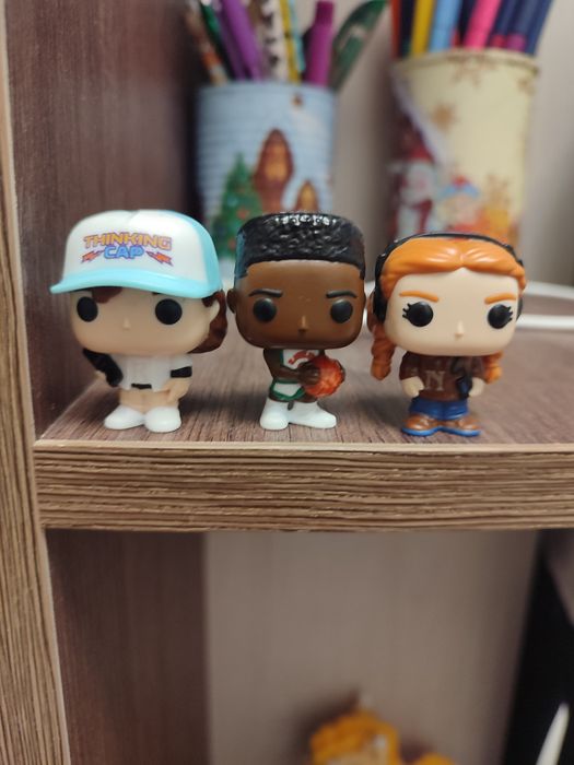 Фигурки ОСД, Дастин, Лукас, Макс