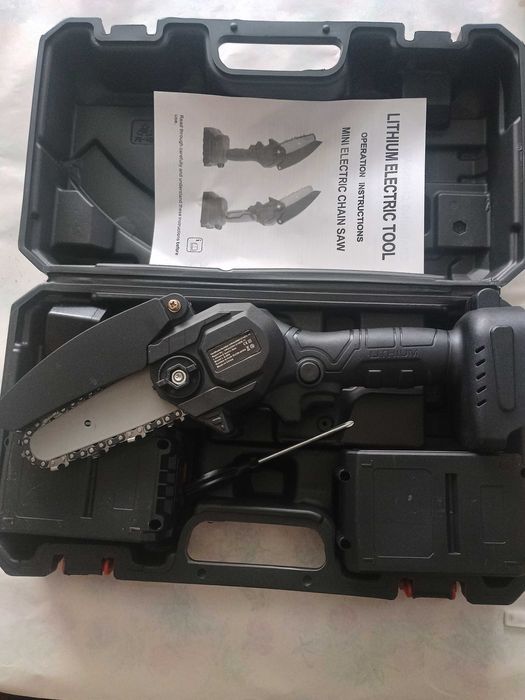 Ръчен верижен трион.