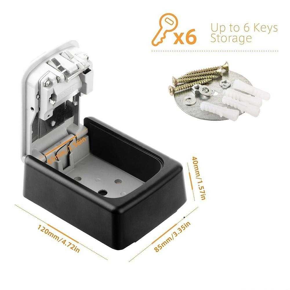 Mетална кутия за ключове, key lock box, сейф за ключове