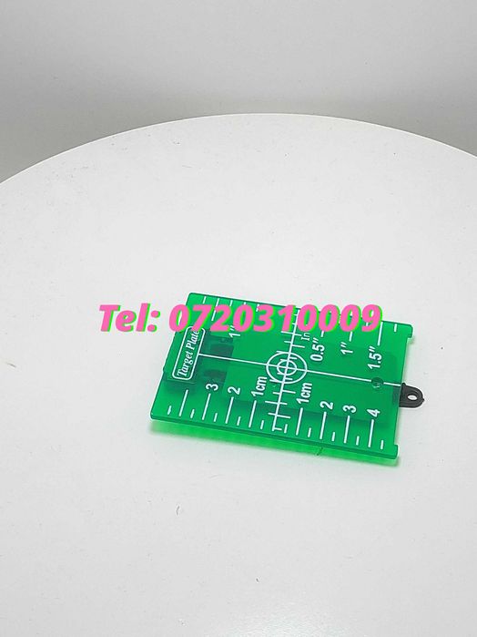 Placa Tinta Pentru Nivele Laser Plastic Verde Neo