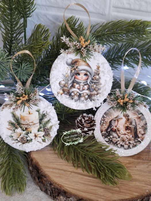 Коледна играчка за елха с късмет